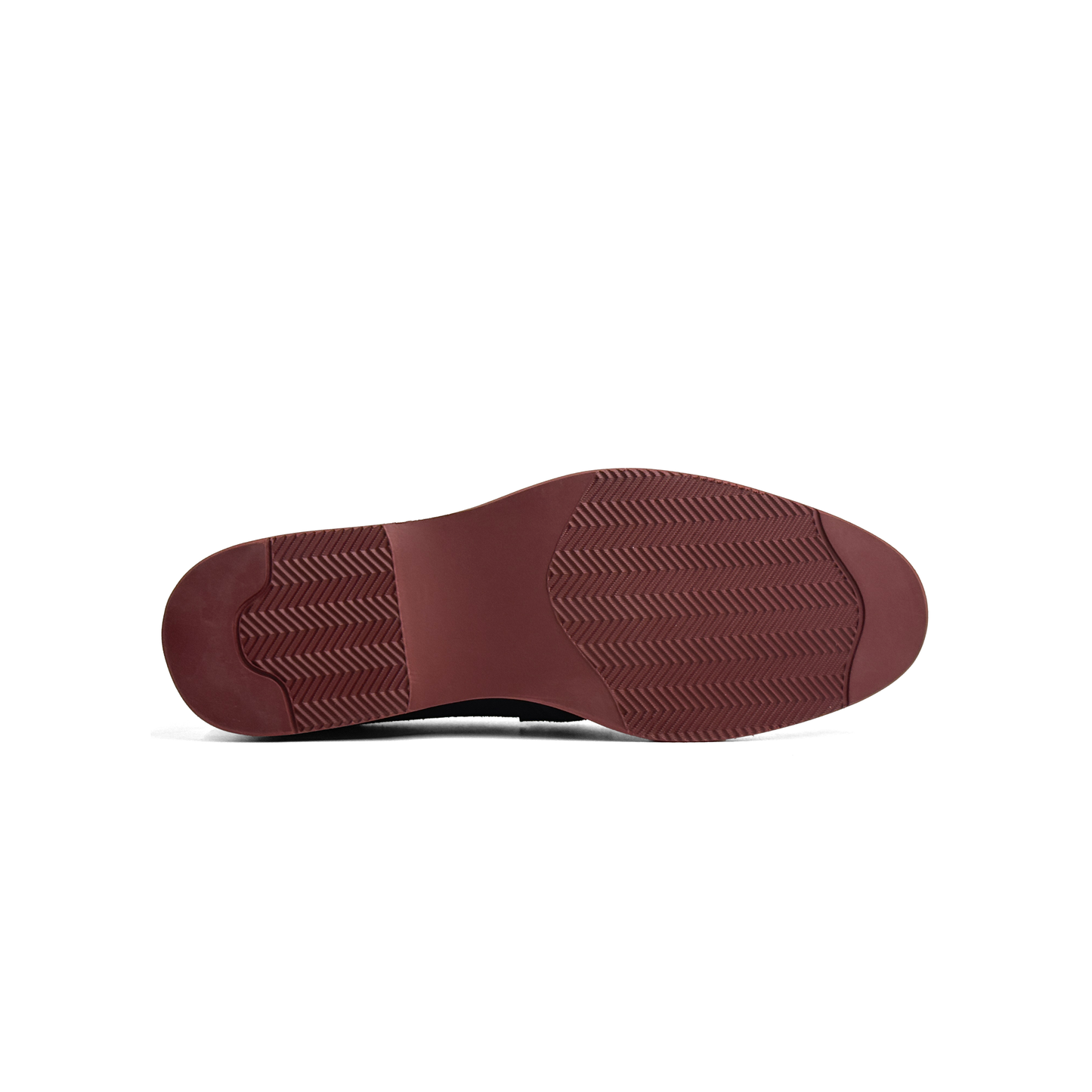 LAILE Matte Nubuck Suede Penny Slip-On Loafers