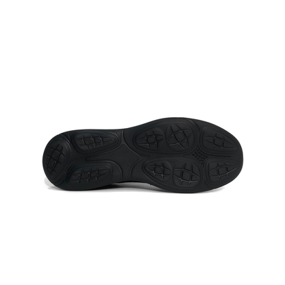LAILE Matte Nubuck Stretch Mesh Slip-On Loafers