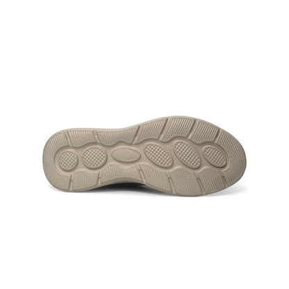 LAILE Leather Mesh Hybrid Sport-Dress Walking Sneakers