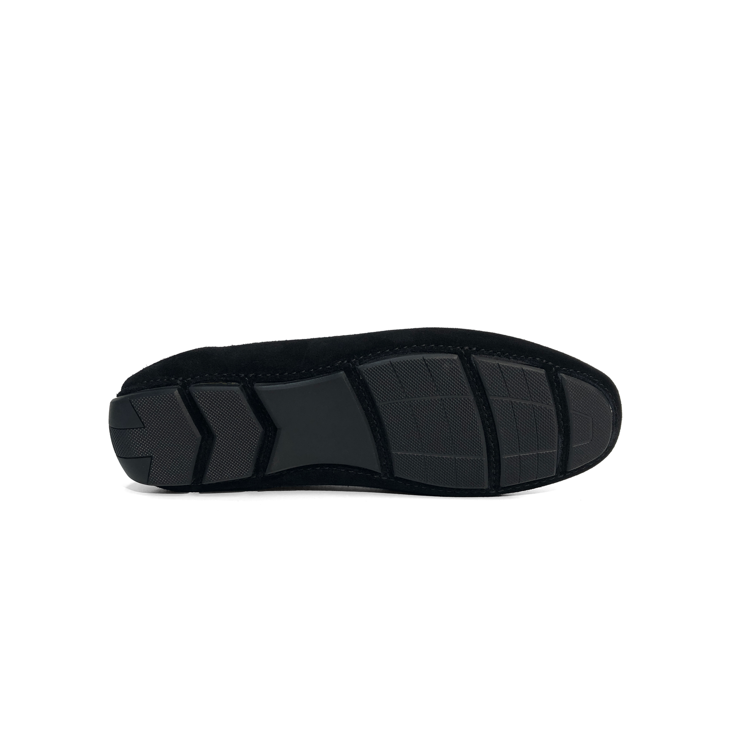 LAILE Matte Nubuck Penny Moc Toe Slip-On Driving Loafers