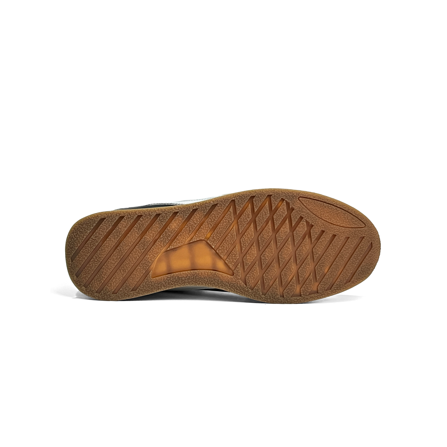 LAILE Tri-Tone Contrast Split Gum Sole Flat Retro Trainers