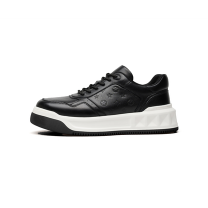 LAILE Urban Contrast Sneakers – Black Elegance Meets Street Energy