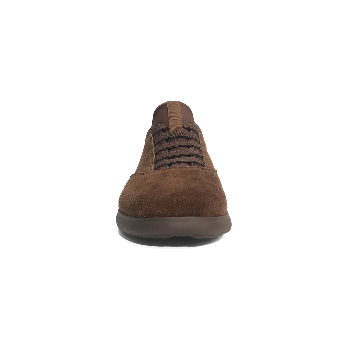 LAILE Matte Nubuck Stretch Mesh Slip-On Loafers