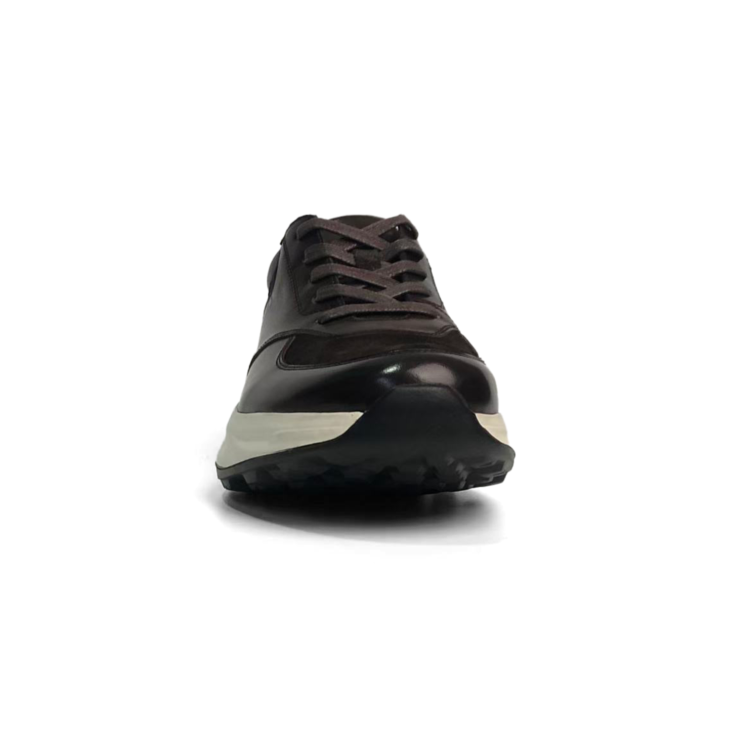 LAILE Nubuck Smooth Leather Hybrid Performance Sneakers