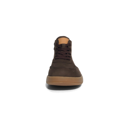 LAILE Full Grain Nubuck Mid-Top Casual Chukka Boots