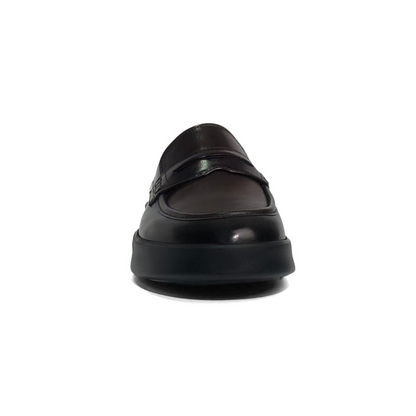 LAILE Hand Antiqued Penny Slip-On Loafers
