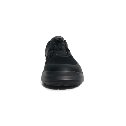 LAILE Breathable Mesh Dial Quick Lace Elevated Platform Trainers