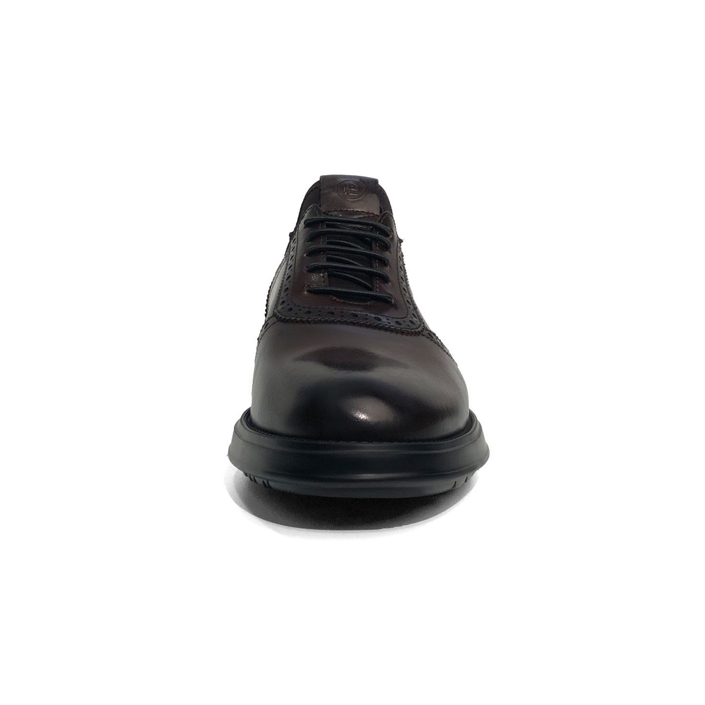 Black Brogue Wingtip Hybrid Oxford Shoes