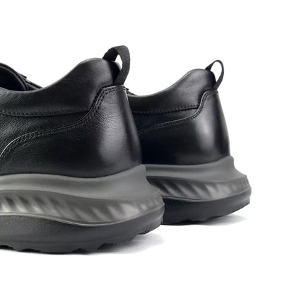 LAILE Urban Motion Leather Sneakers – Hybrid Comfort, Refined Design