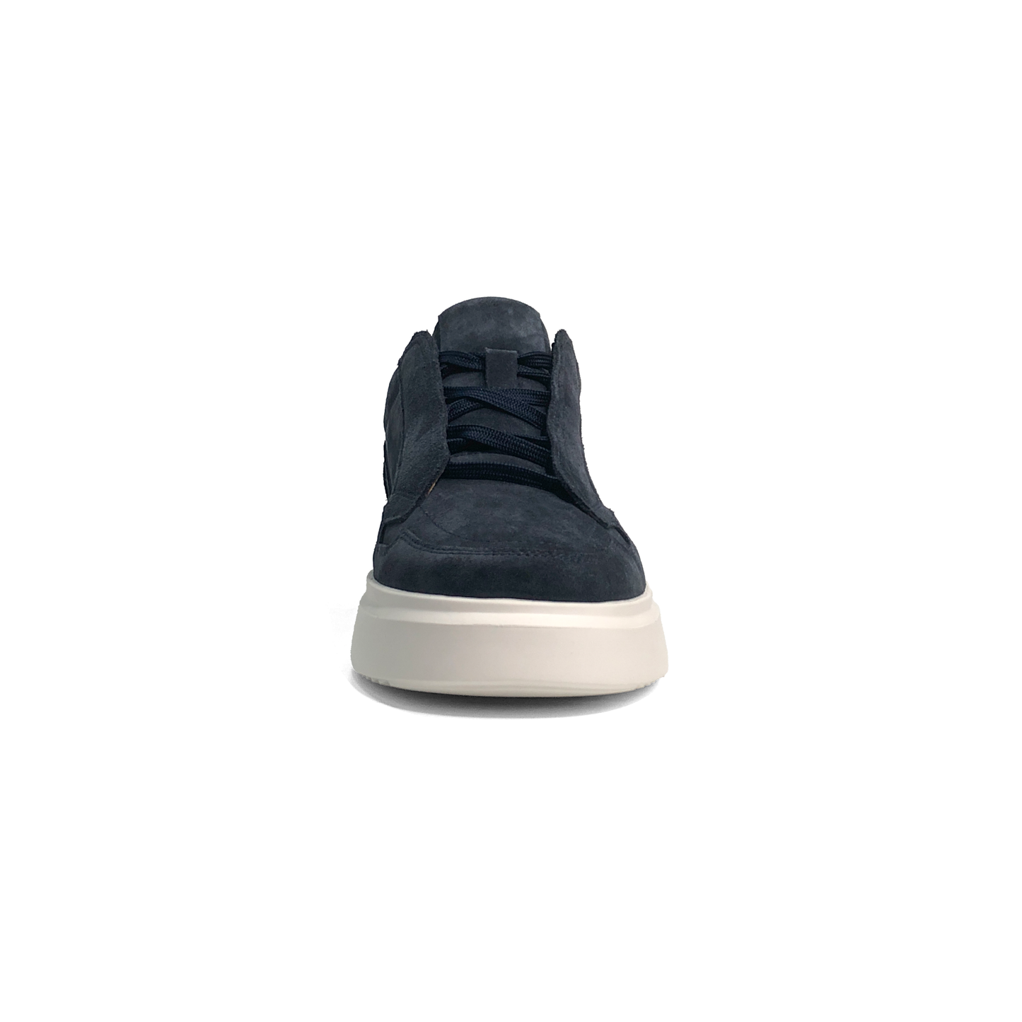 LAILE Matte Nubuck Laceless Slip-On Platform Skate Sneakers