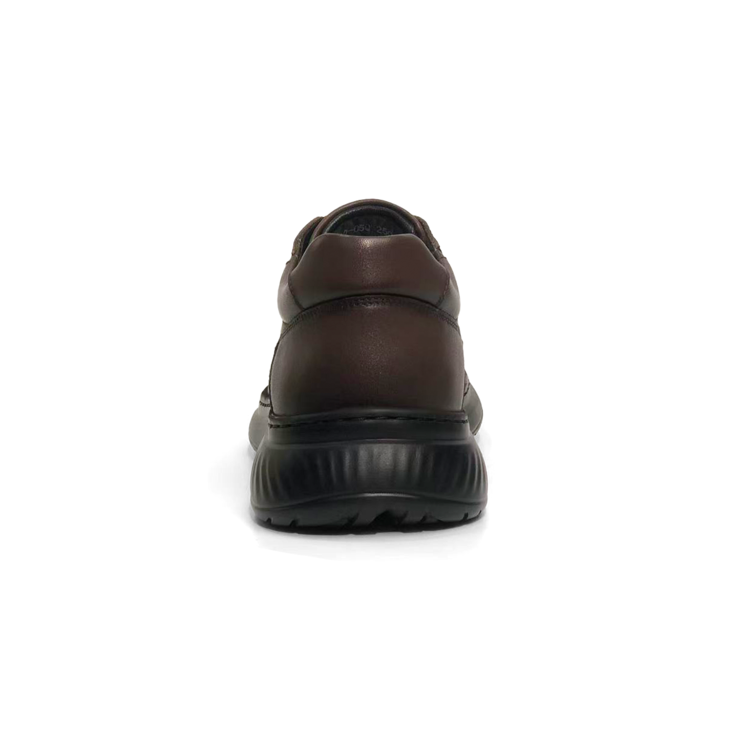 LAILE Breathable Punch Detail Leather Casual Shoes