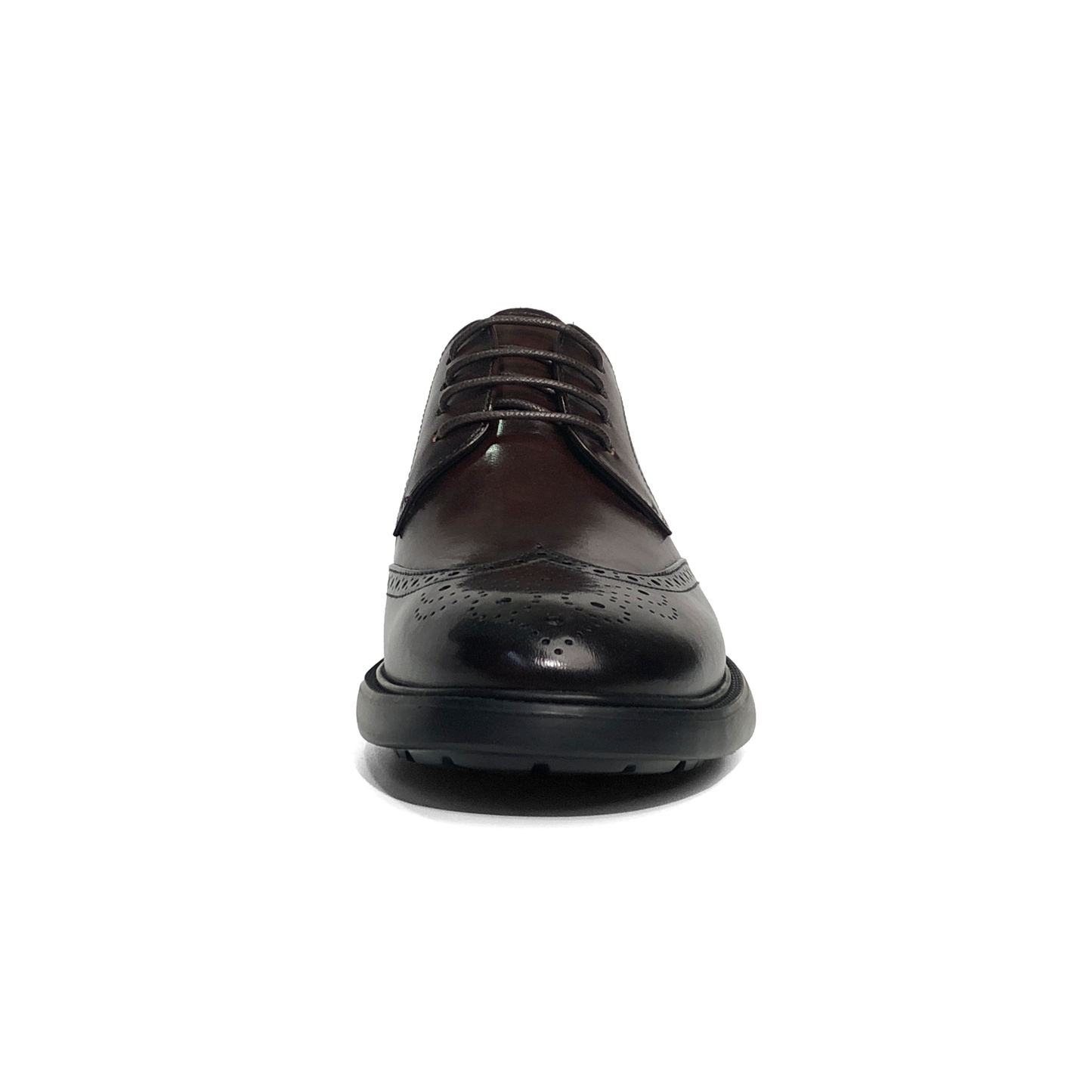 LAILE Mirror Polished Wingtip Brogue Oxford Trainers
