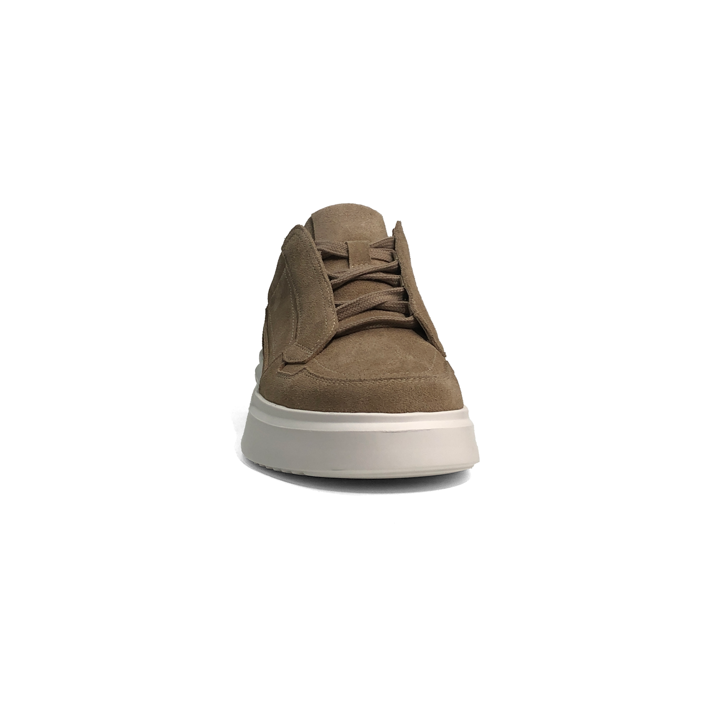 LAILE Matte Nubuck Laceless Slip-On Platform Skate Sneakers