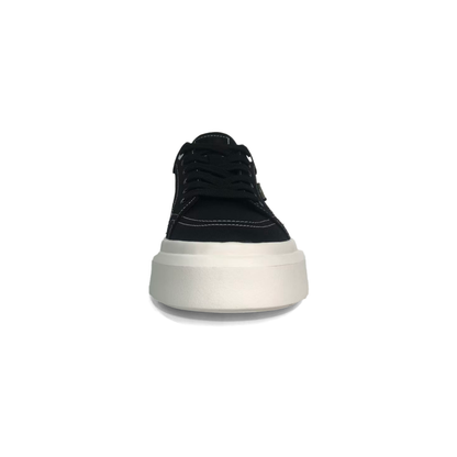 LAILE Heavy Twill Canvas Platform Skate Sneakers