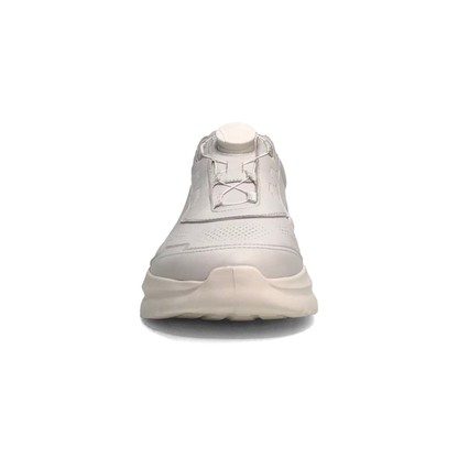 LAILE Polished Full Grain Leather Air Cushion Walking Sneakers
