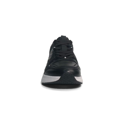 LAILE Full Grain Smooth Leather Performance Running Sneakers