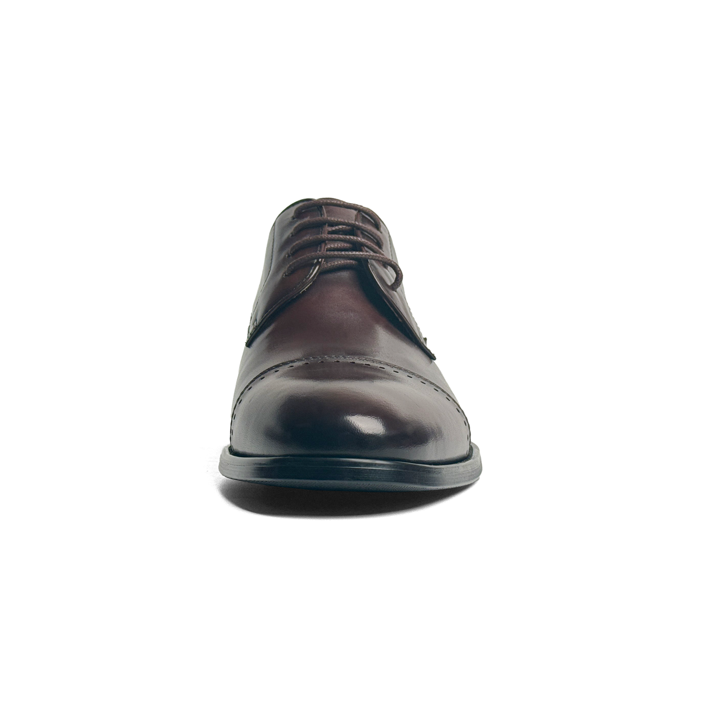 LAILE Hand Antiqued Cap Toe Oxford Dress Shoes