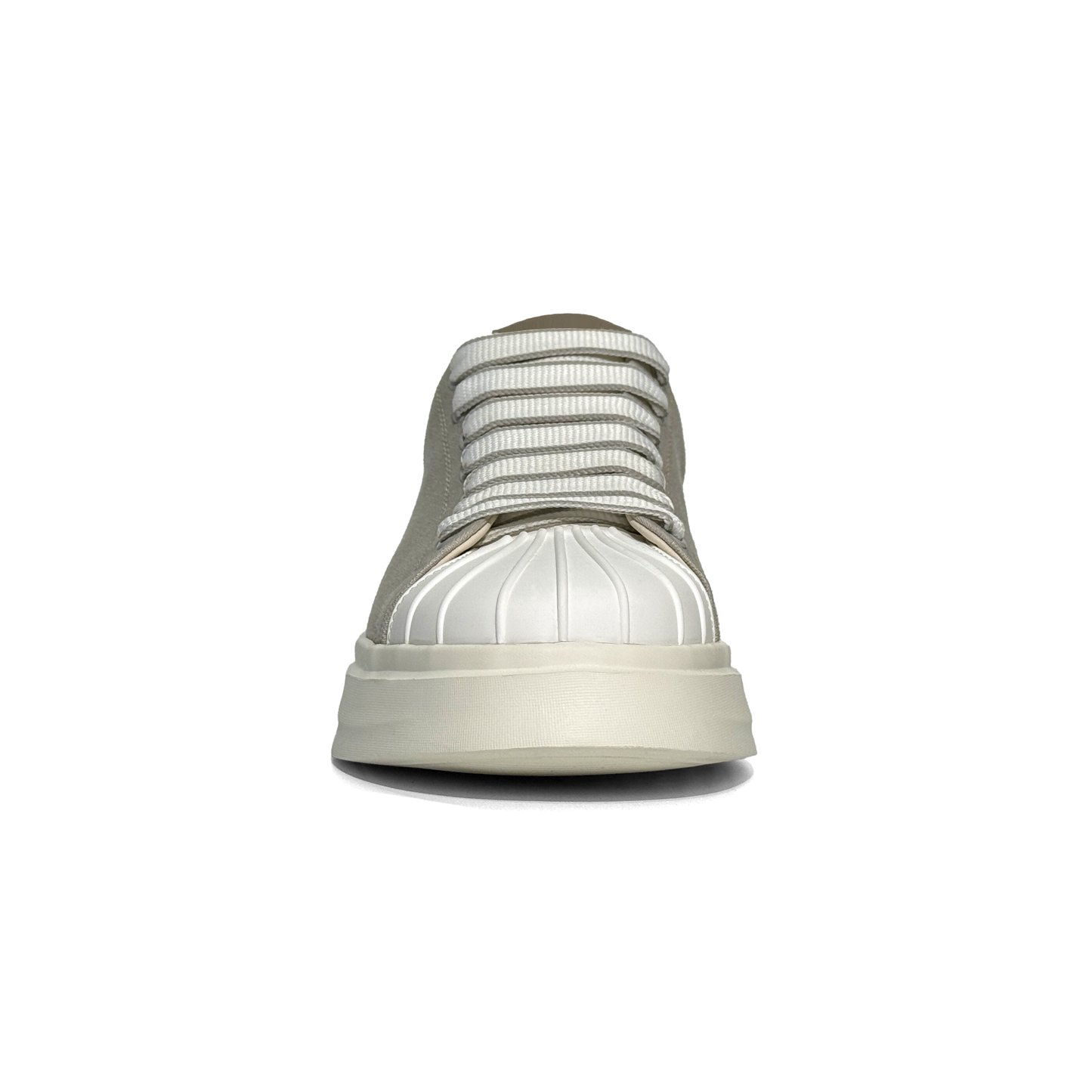 LAILE Thick Corduroy Canvas Platform Skate Sneakers