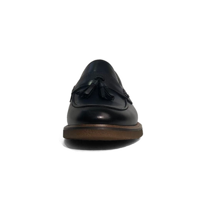Laile Vintage Goodyear Stitch Tassel Penny Loafers