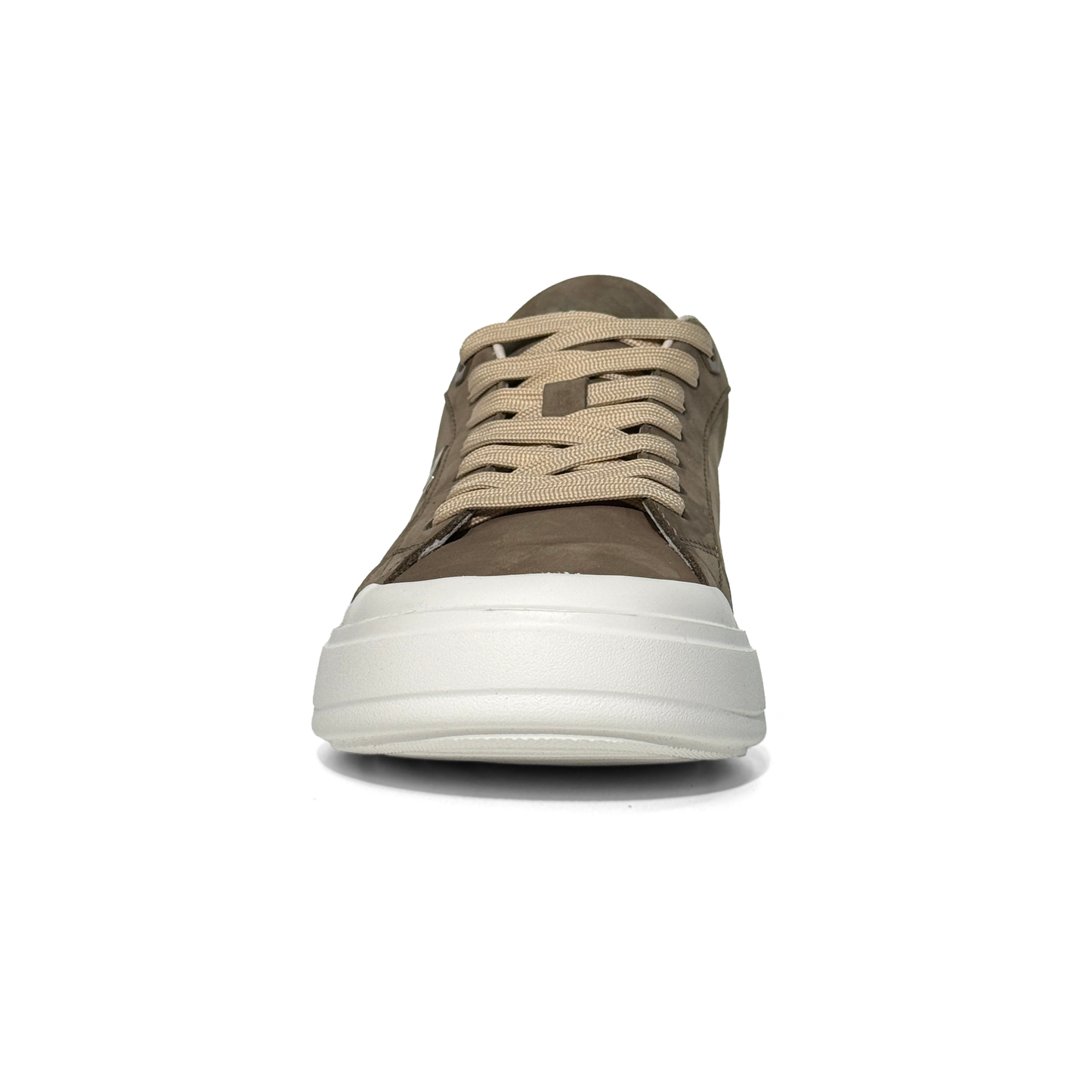LAILE Matte Nubuck Suede Platform Skate Sneakers
