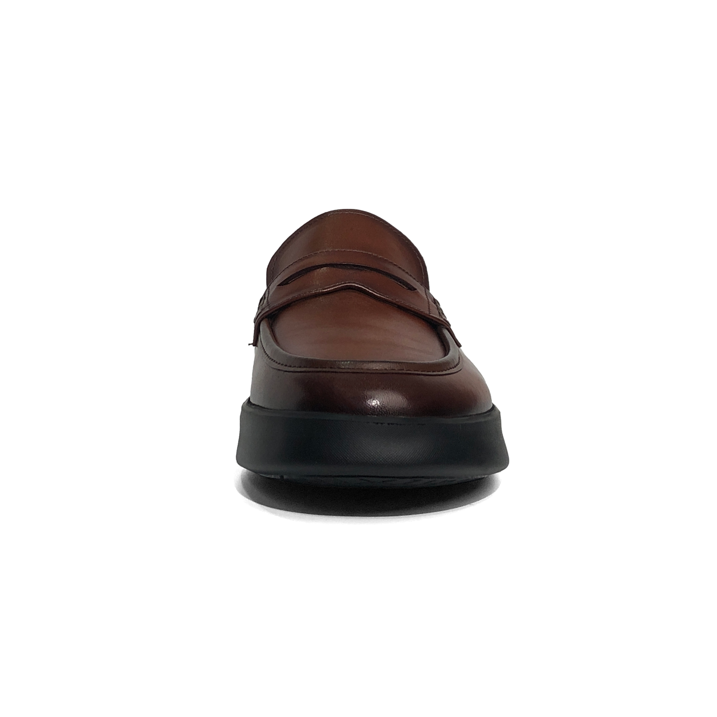 LAILE Hand Antiqued Penny Slip-On Loafers