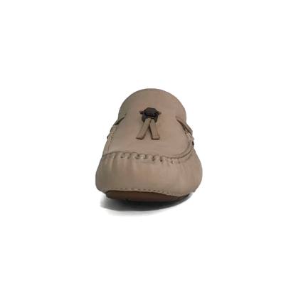 LAILE Hand Stitched Moc Toe Loafer