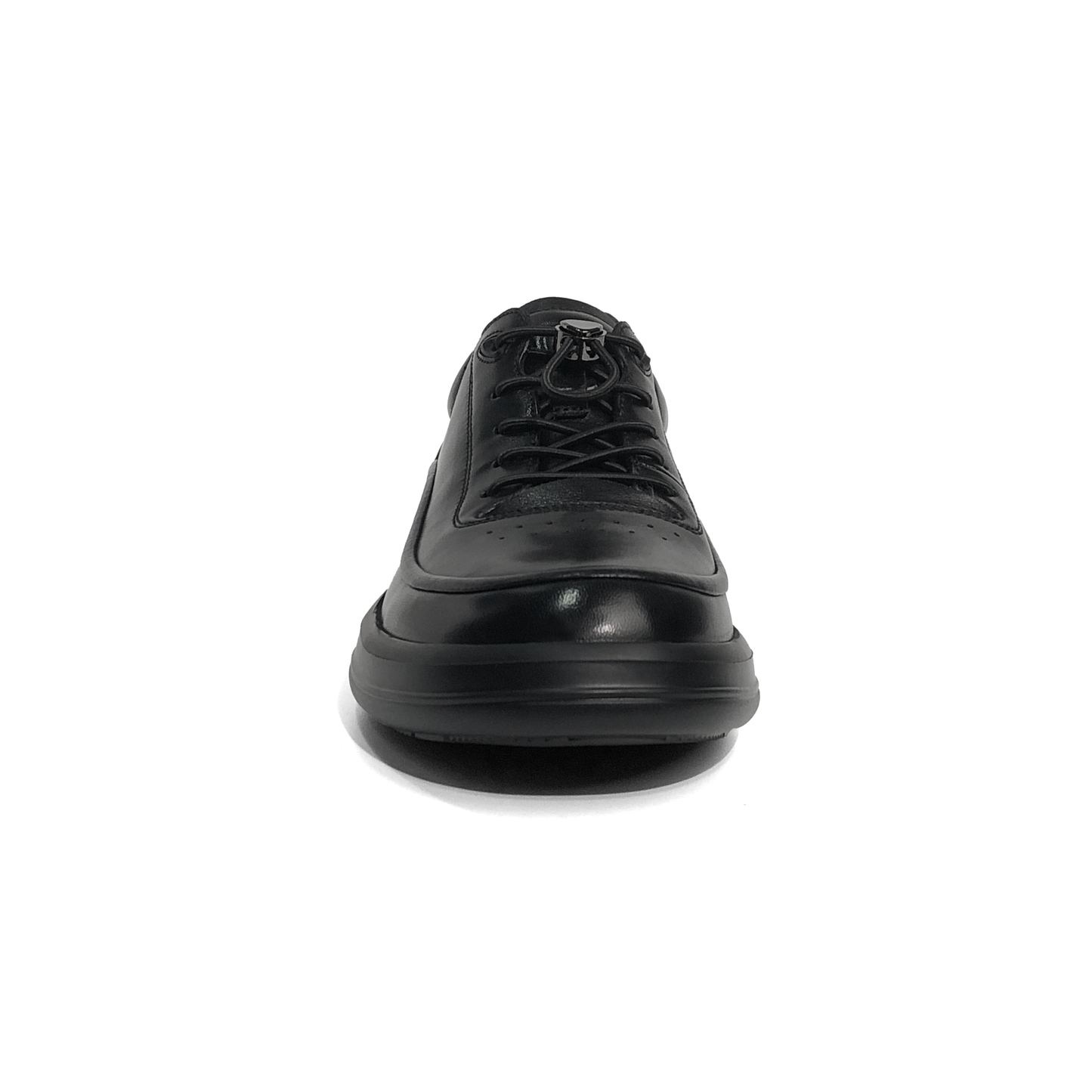 LAILE Breathable Punch Detail Leather Casual ShoesⅡ