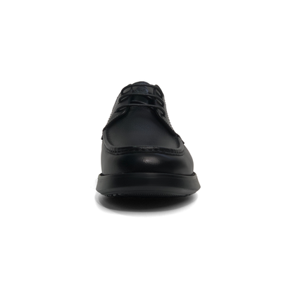 Laile Full Grain Cowhide Moccasin Stitch Lace-Up Dress Shoes