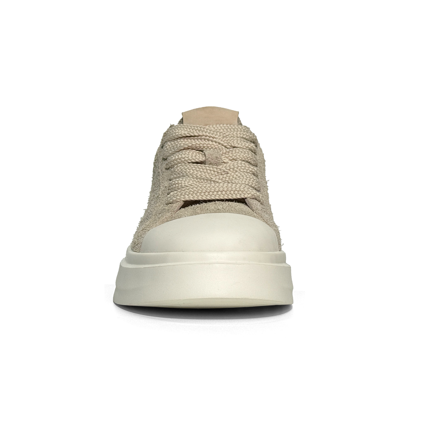 LAILE Daily Soft Fluff Suede Platform Trainer