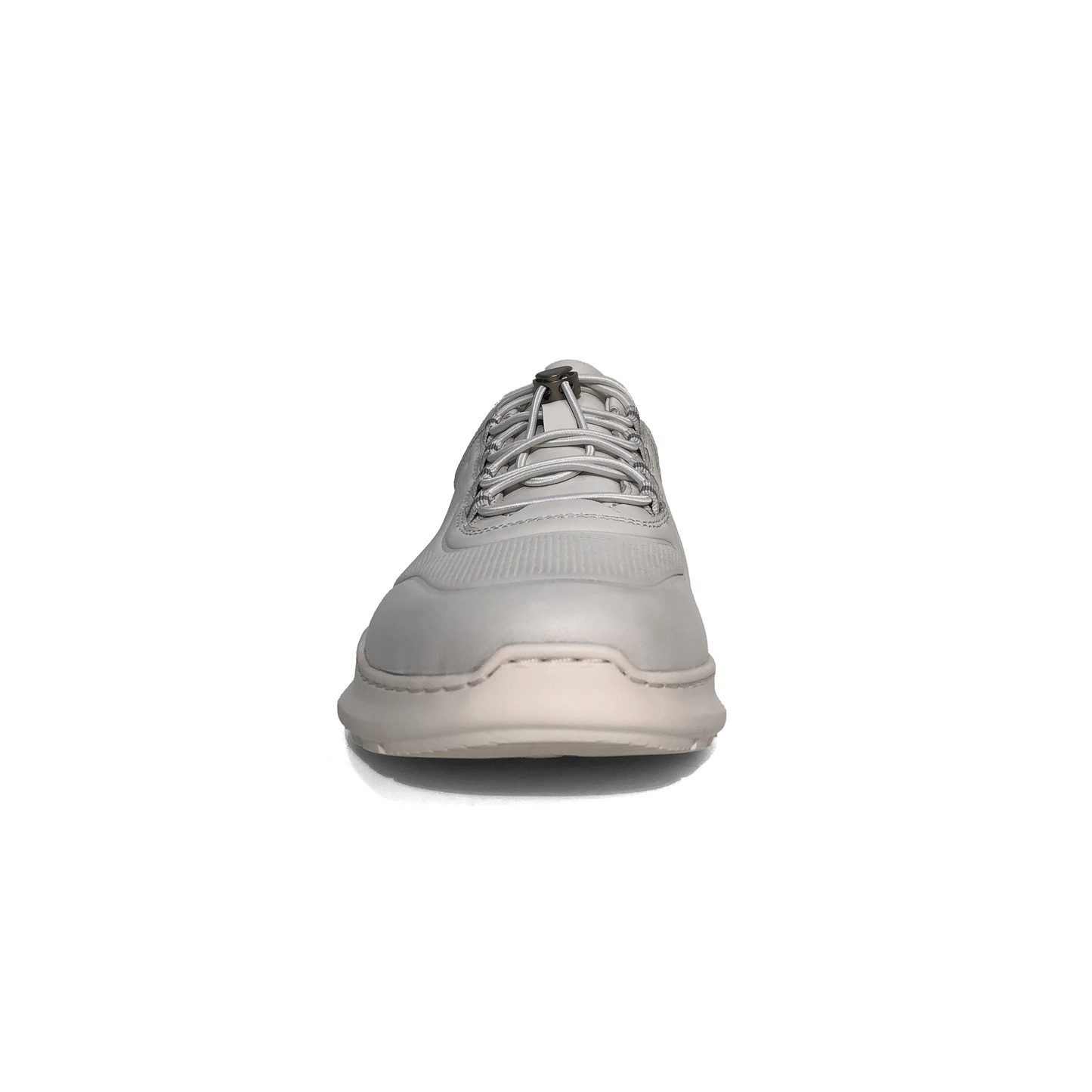 LAILE Polished Full Grain Perforated Auto Lace Walking Trainers