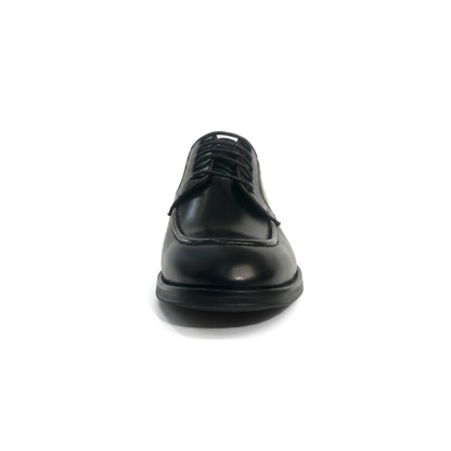 LAILE Gradient Antiqued Calfskin Four-Eye Lace-Up Derby Shoe