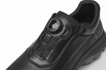 LAILE Men’s First Layer Cowhide Thick Sole Casual Sneakers