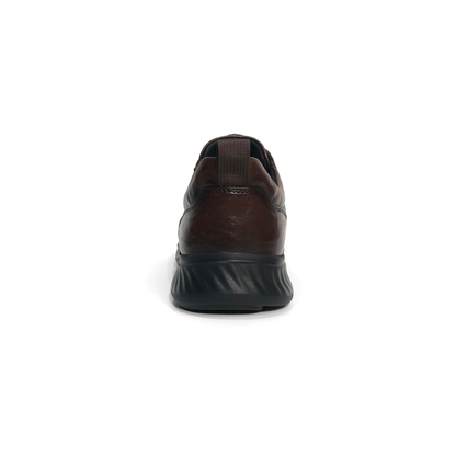 LAILE Hand Antiqued Burnished Perforated Leather Performance Walk Sneakers