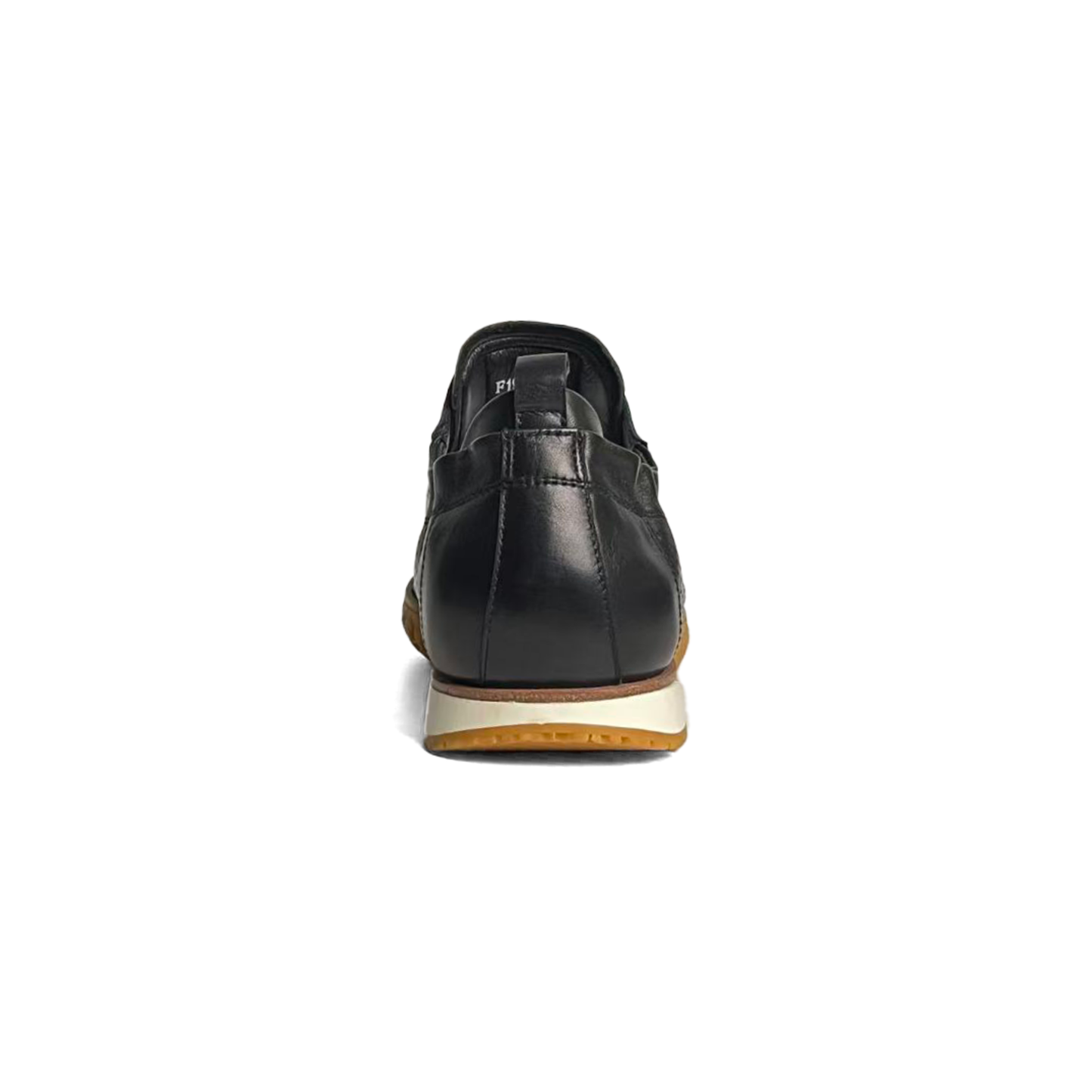 LAILE Full Micro Perforated Leather Toggle Quick Lace Retro Gum Sole Trainers