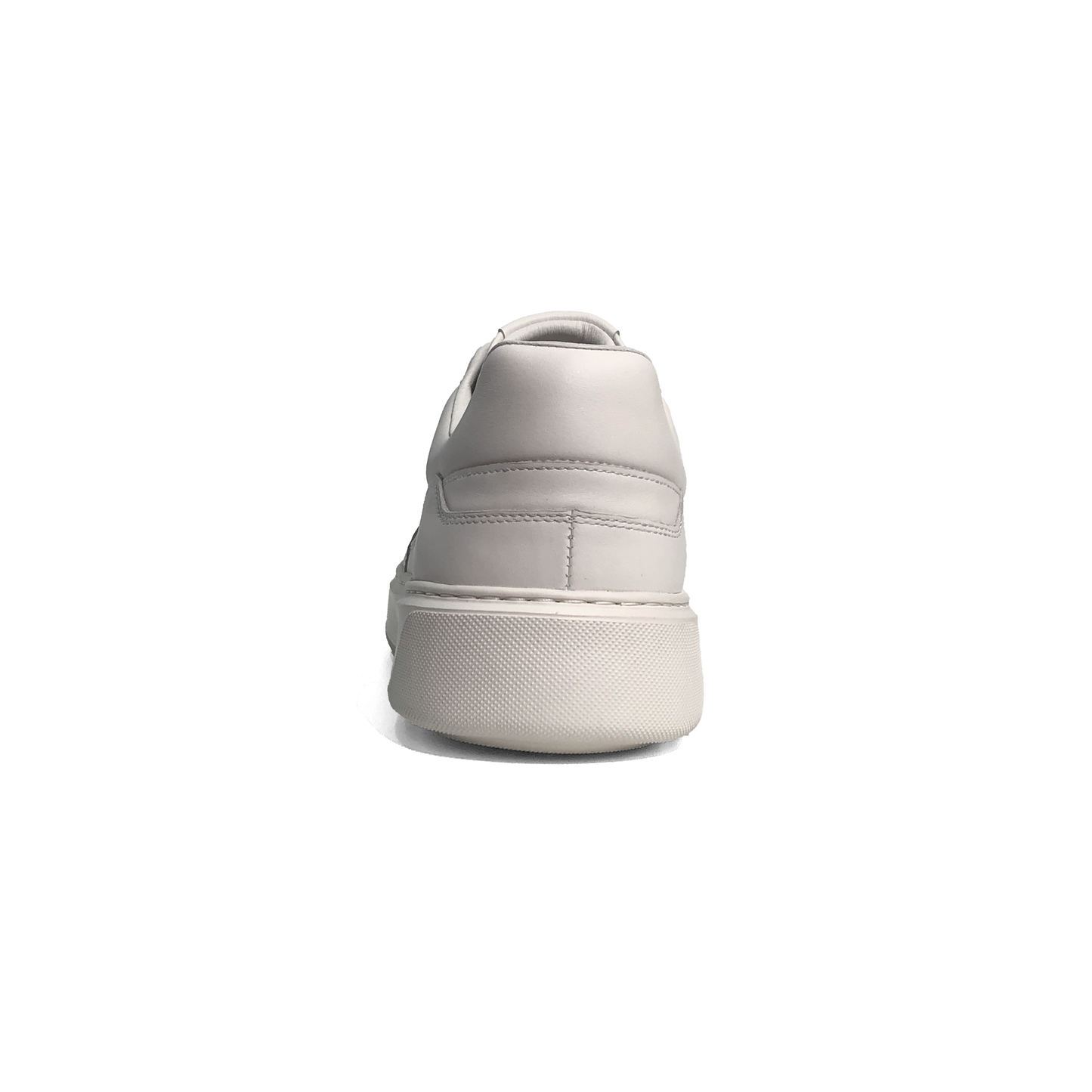 LAILE Smooth Full Grain Leather Platform Business Sneakers