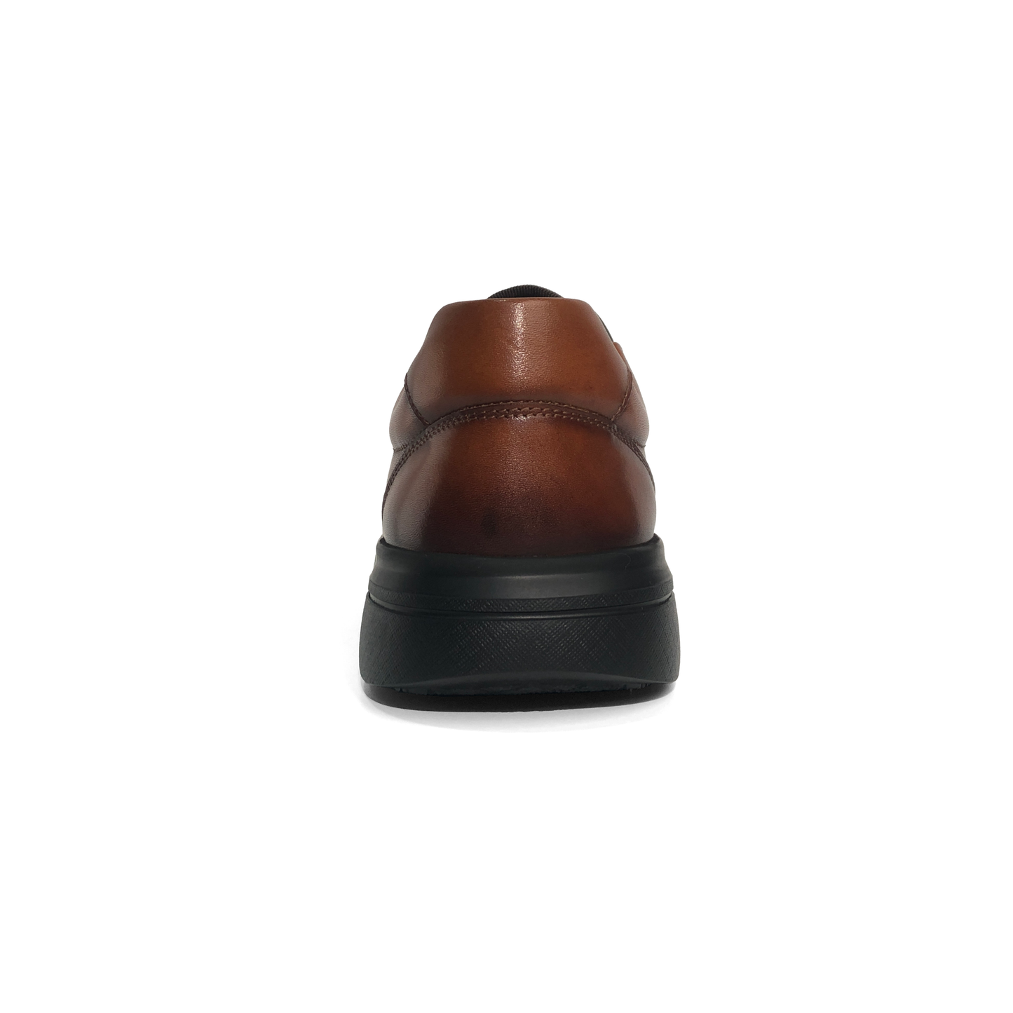 LAILE Polished Calfskin No-Lace Low Top Board Shoes