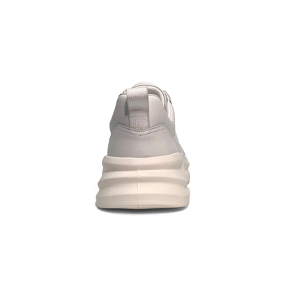 LAILE Polished Full Grain Leather Air Cushion Walking Sneakers