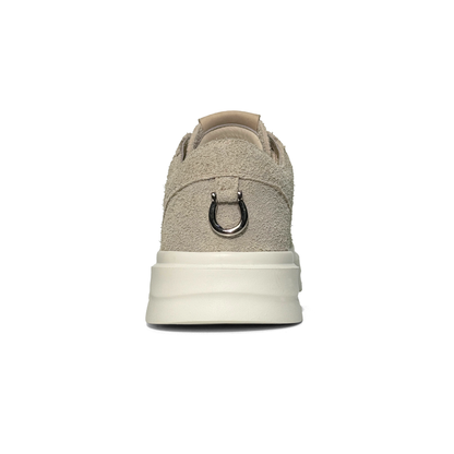 LAILE Daily Soft Fluff Suede Platform Trainer
