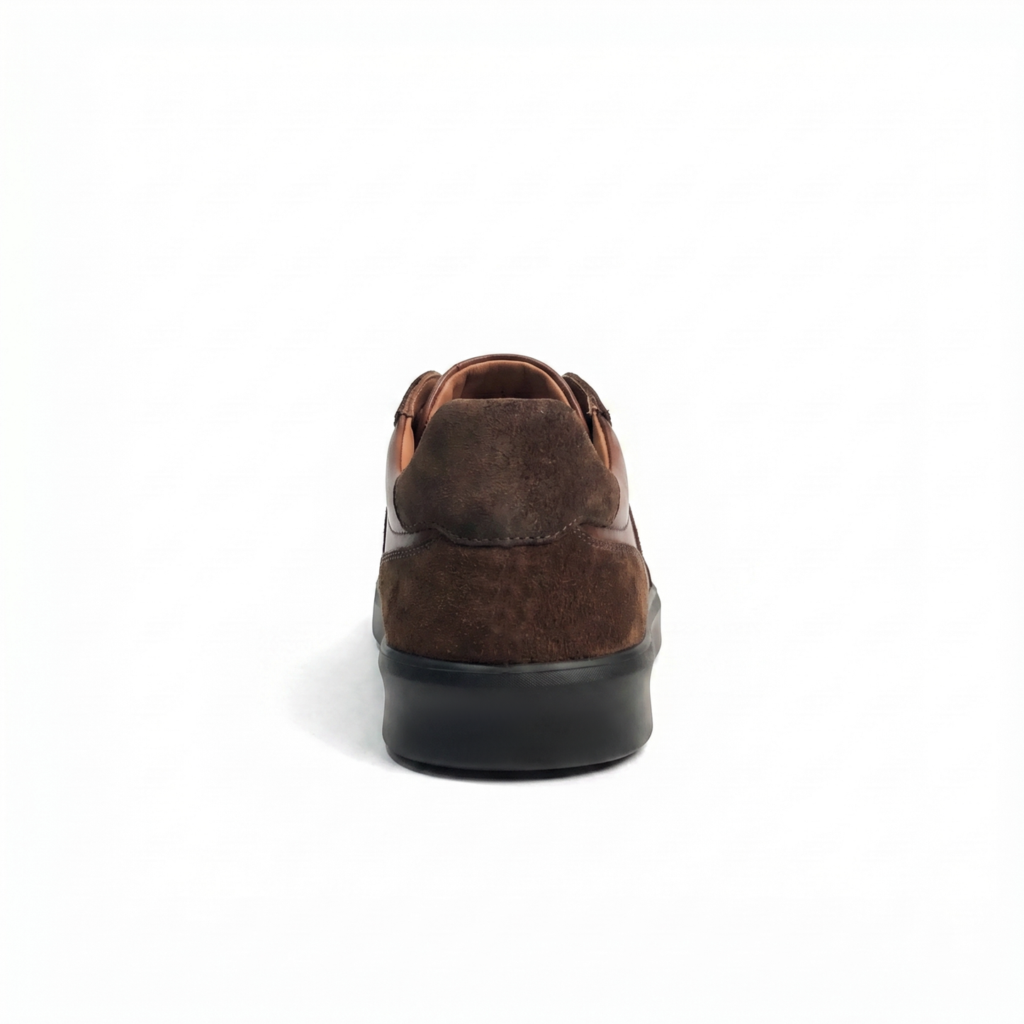 LAILE Contrast Dual Material Flat Thick Sole Business Casual Trainers