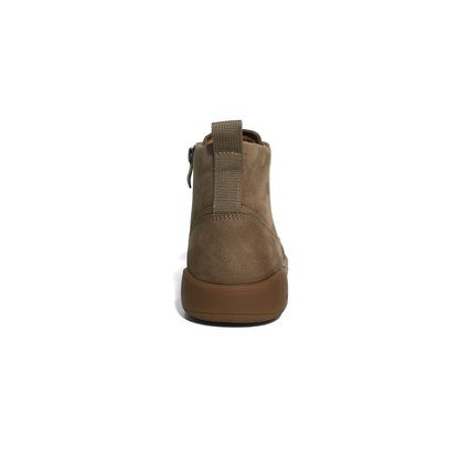 LAILE Full Grain Nubuck Mid-Top Casual Chukka Boots