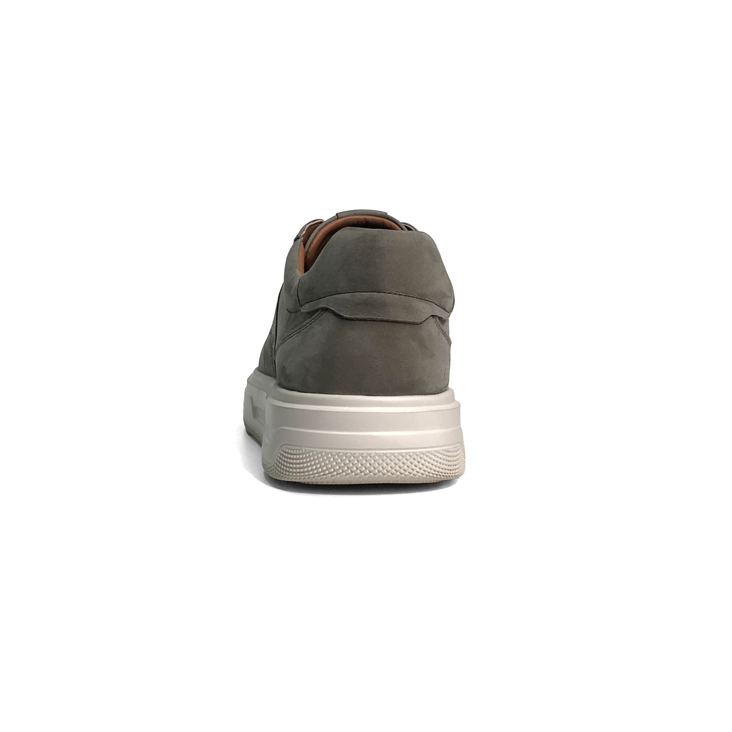 LAILE Matte Nubuck Perforated Stripe Platform Sneakers
