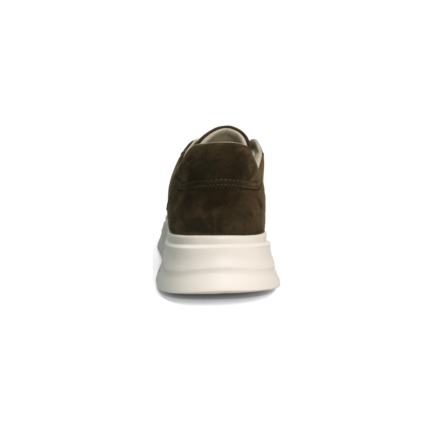 LAILE Hybrid Fabric Suede Toe Cap Platform Skate Sneakers