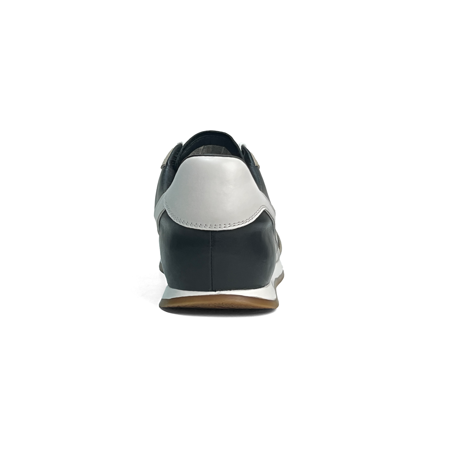 LAILE Tri-Tone Contrast Split Gum Sole Flat Retro Trainers