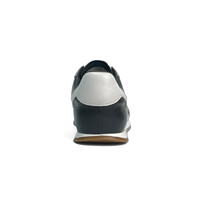 LAILE Tri-Tone Contrast Split Gum Sole Flat Retro Trainers