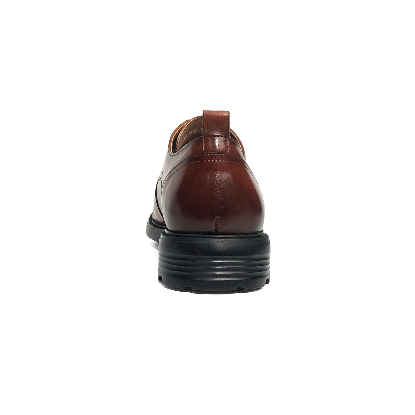 LAILE Hand Gradient Burnished Split Apron Derby Dress Shoes