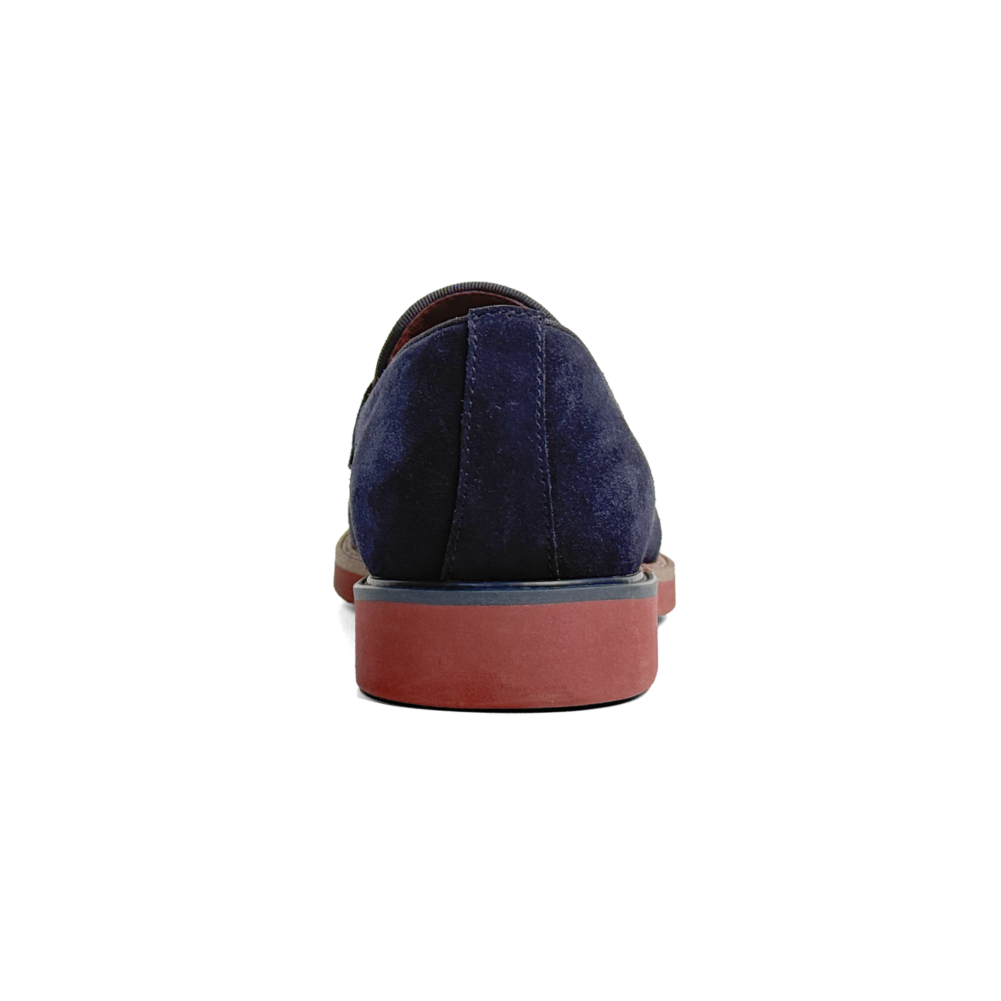 LAILE Matte Nubuck Suede Penny Slip-On Loafers