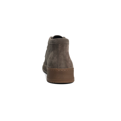 LAILE Matte Nubuck Moc Toe Two-Eye Chukka Ankle Boots