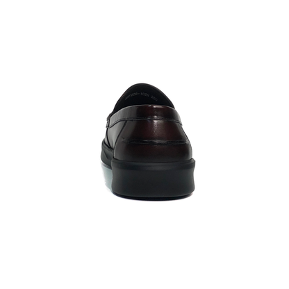 LAILE Hand Antiqued Penny Slip-On Loafers