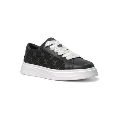 LAILE Daily Fashion Embroidered Platform Trainer