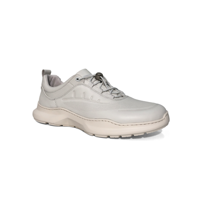 LAILE Polished Full Grain Perforated Auto Toggle Comfort Trainers